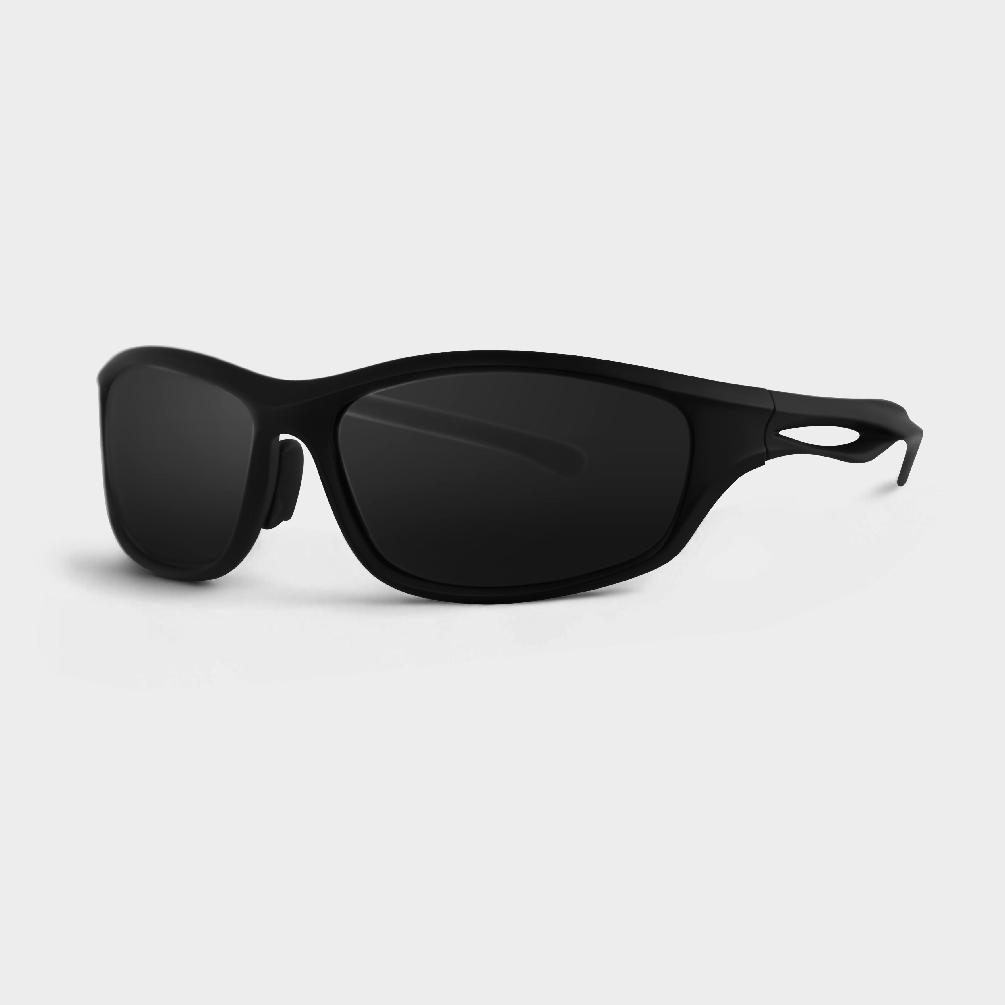 Lumina Blackout - Sportssolbriller Sort