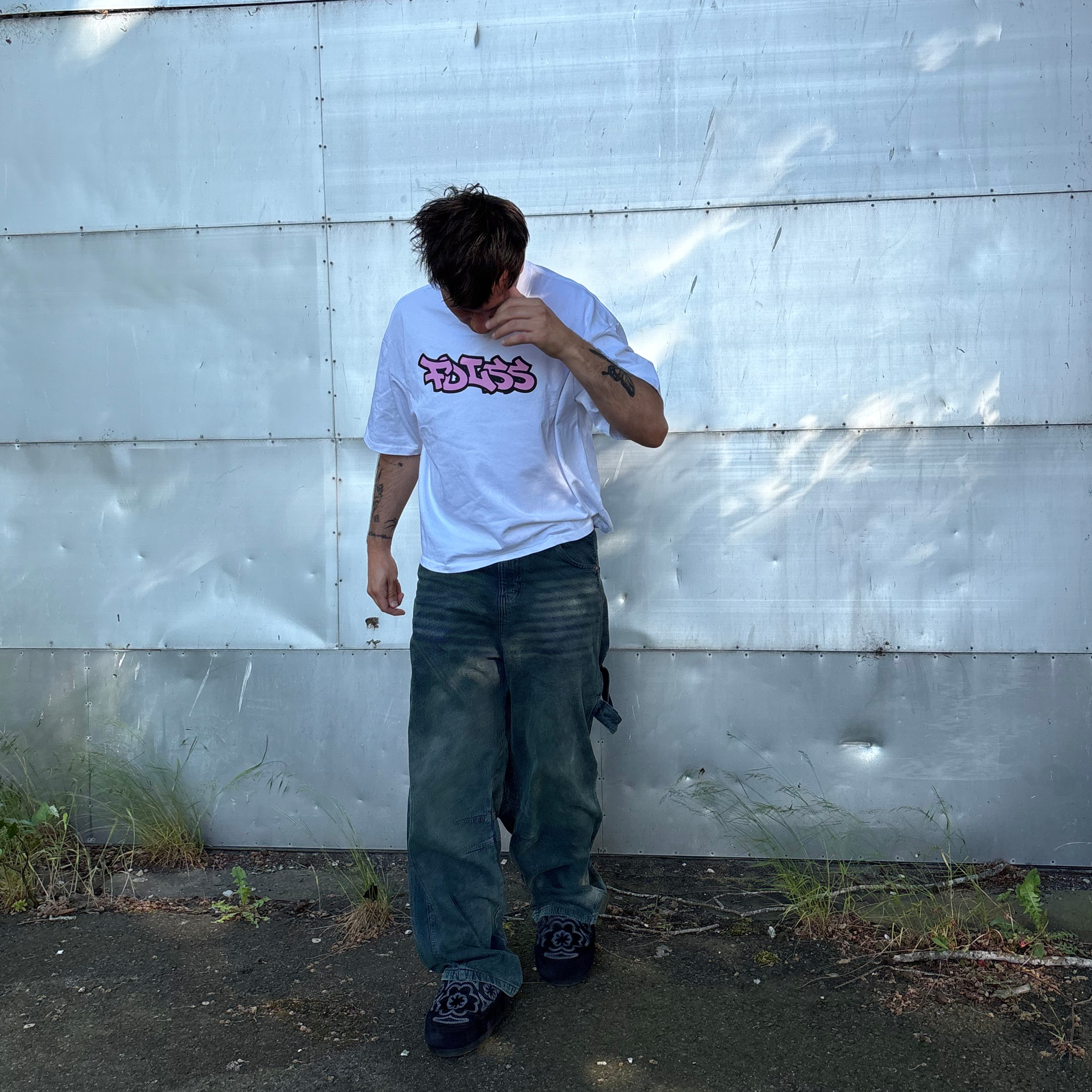 FDLSS Tee Pink - Box Fit