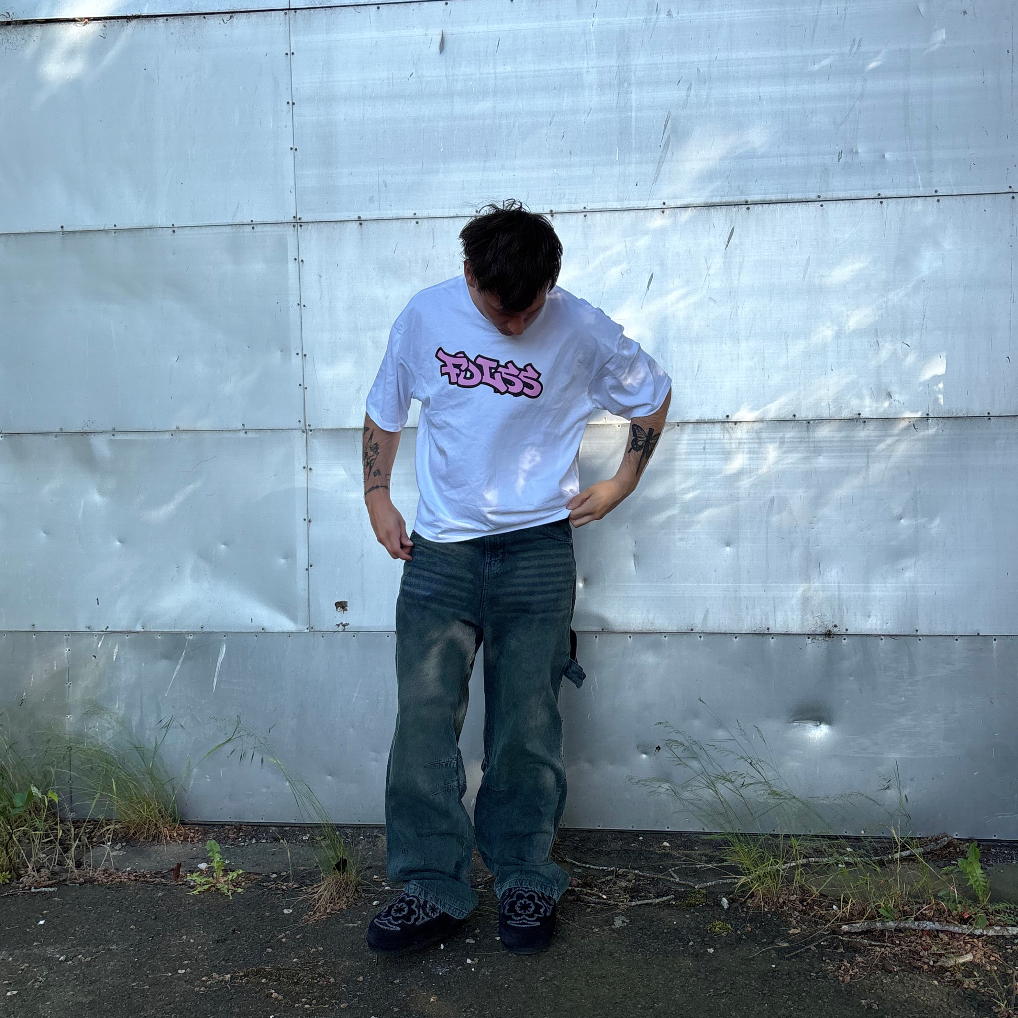 FDLSS Tee Pink - Box Fit