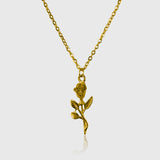 Fleur Halskæde – Elegant herrehalskæde i 18K guldbelægning 3 mm