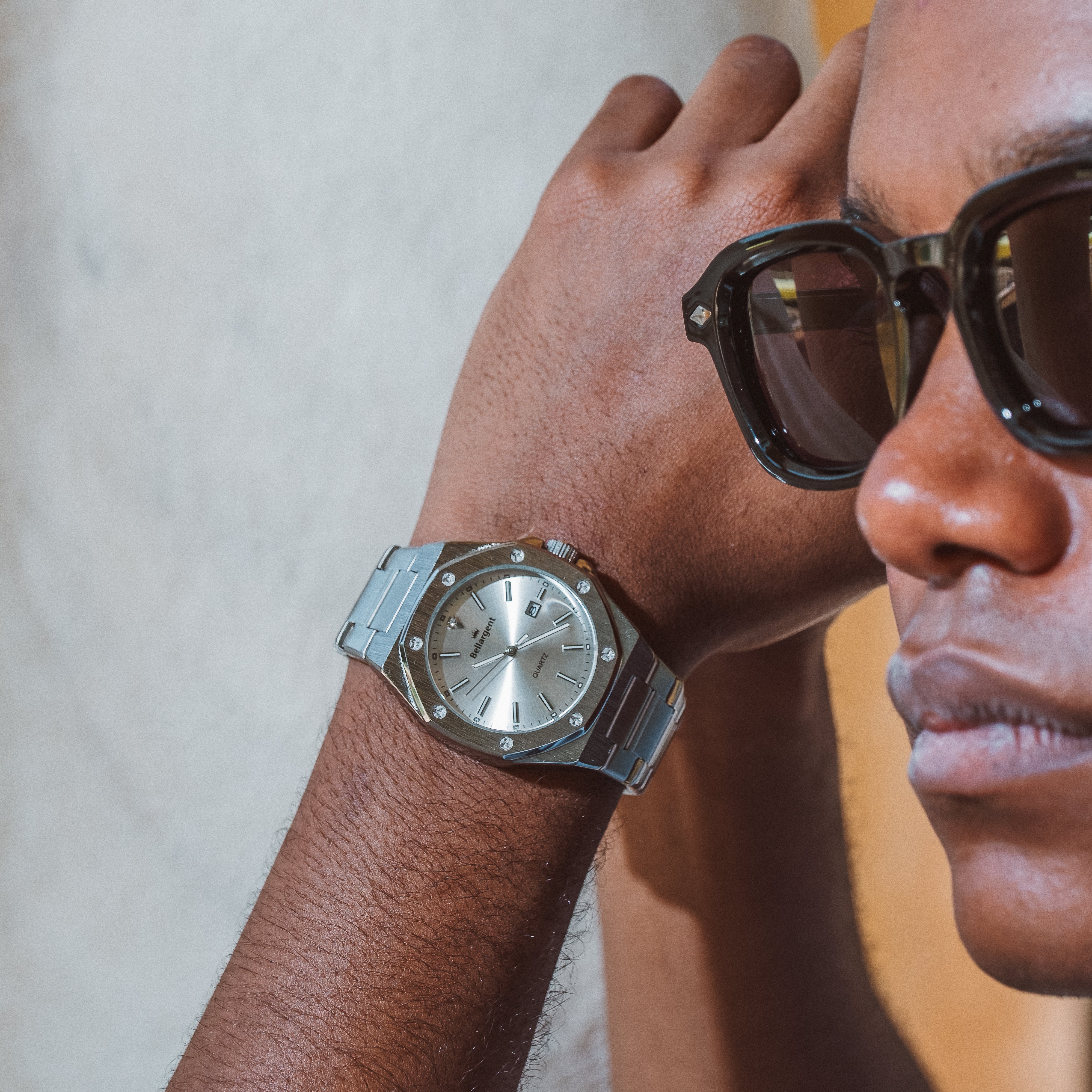 sorte solbrille mænd