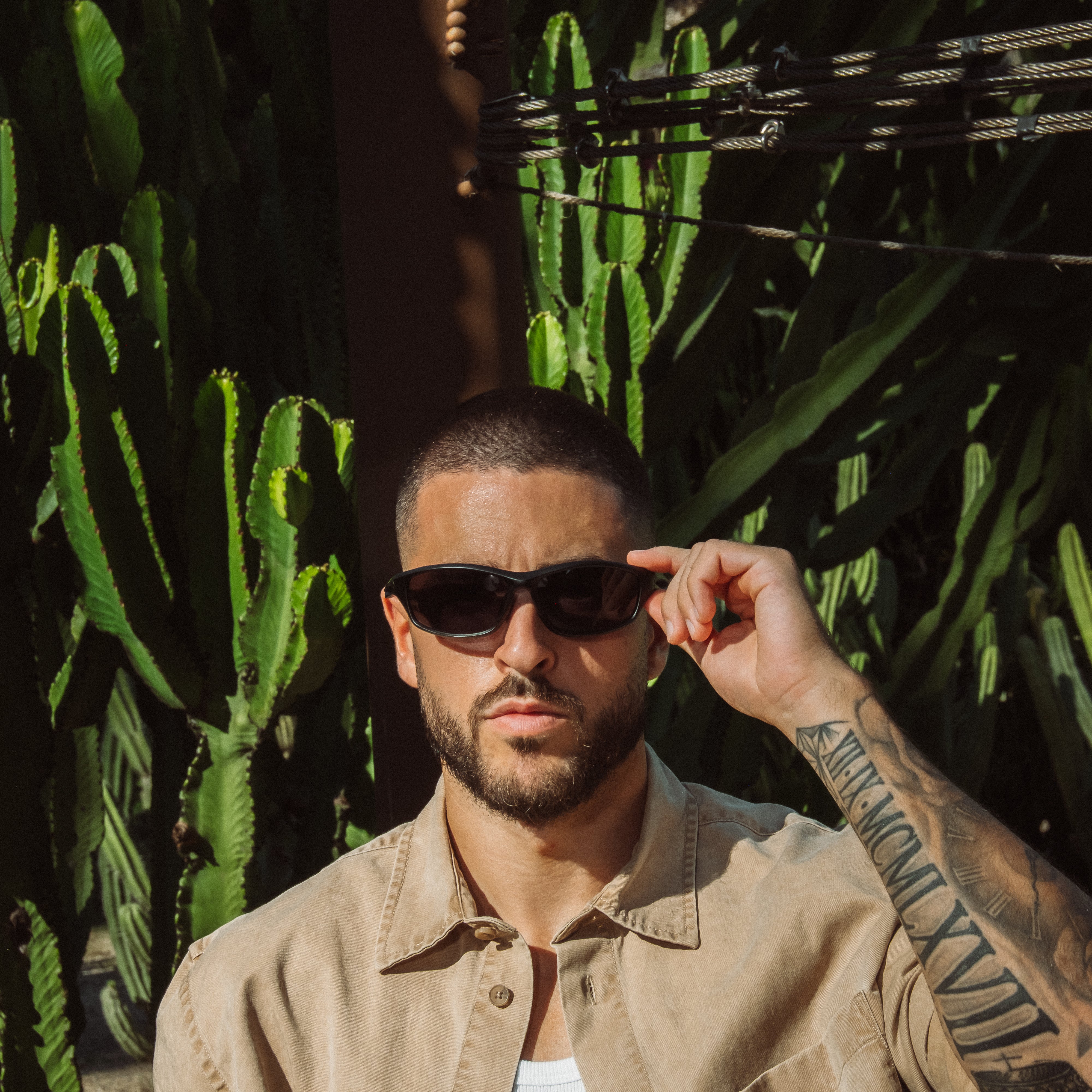 Lumina Walnut - Sportssolbriller Brun