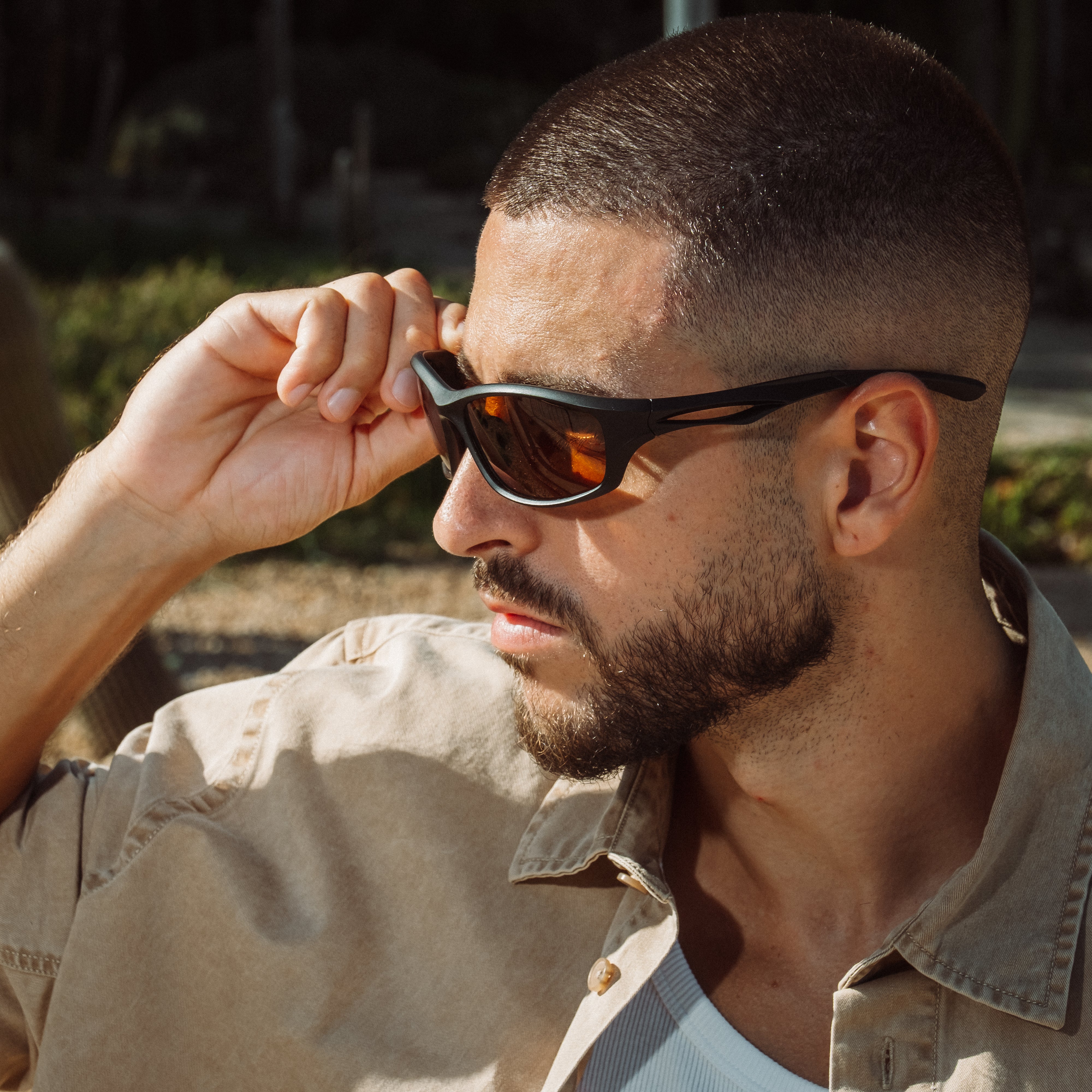 Lumina Walnut - Sportssolbriller Brun