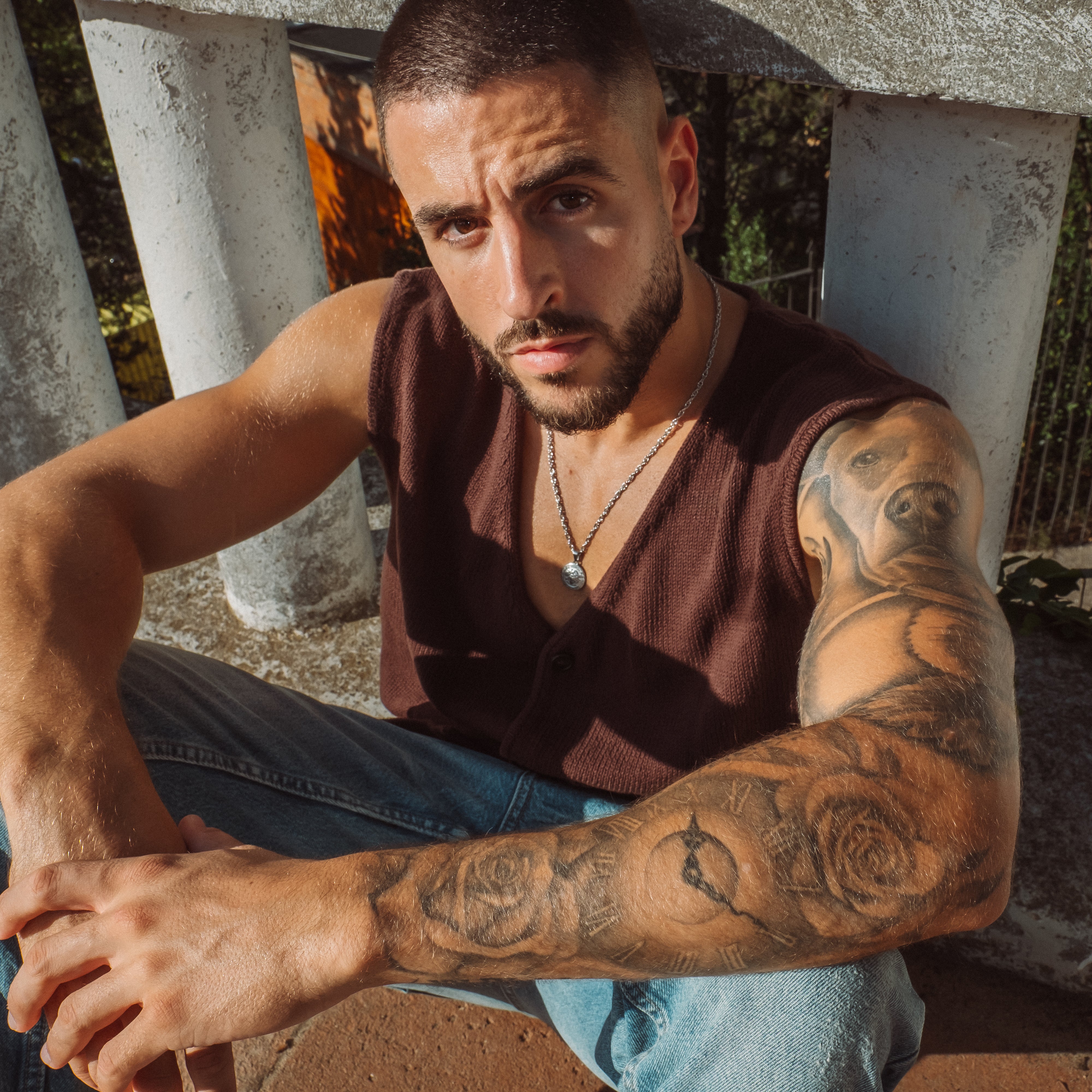 Medusa Halskæde - Sølvfarvet