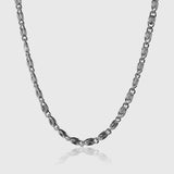 Spinal Chain – Maskulin sølv halskæde til herre 3 mm kæde 48 cm