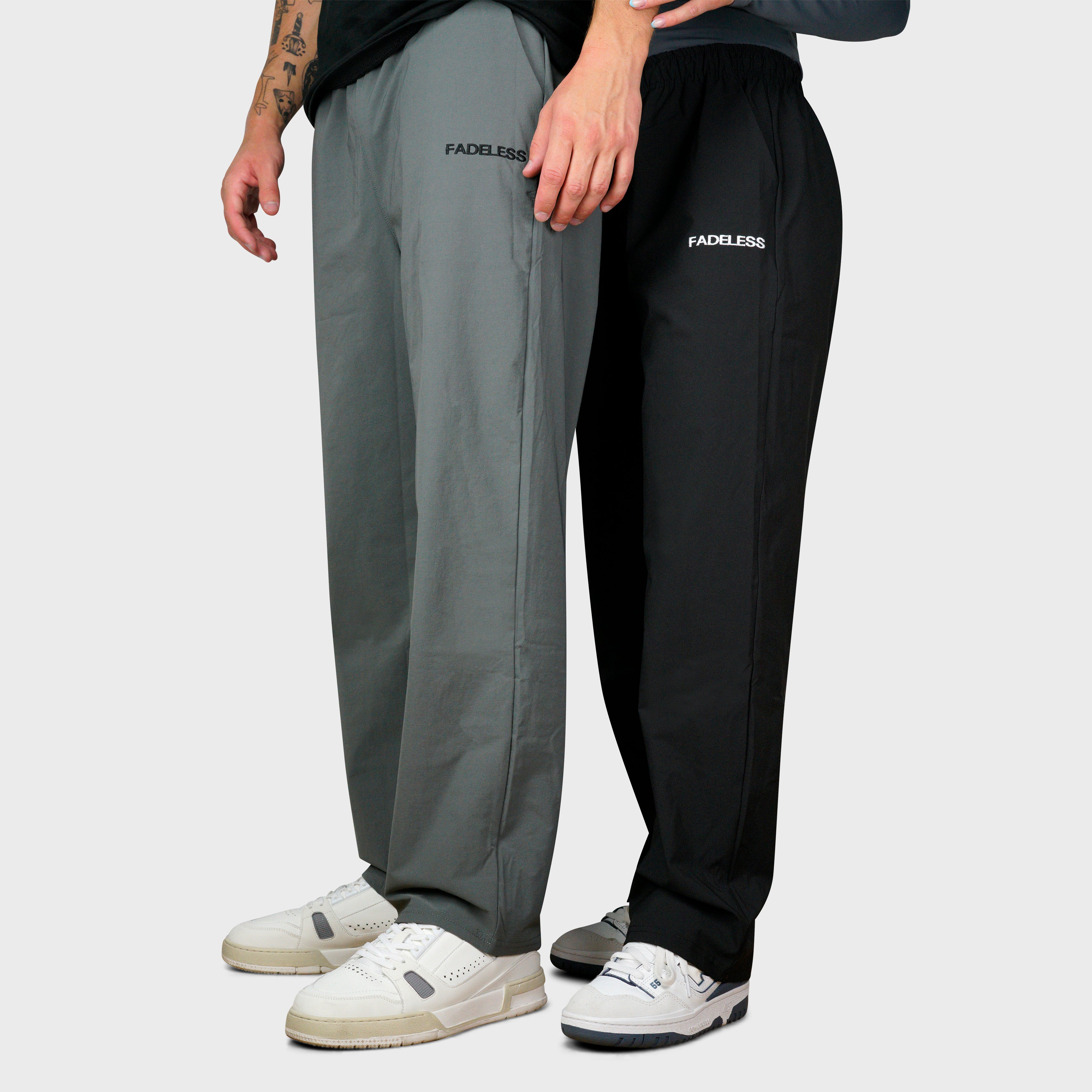 TRACK PANTS - GRÅ
