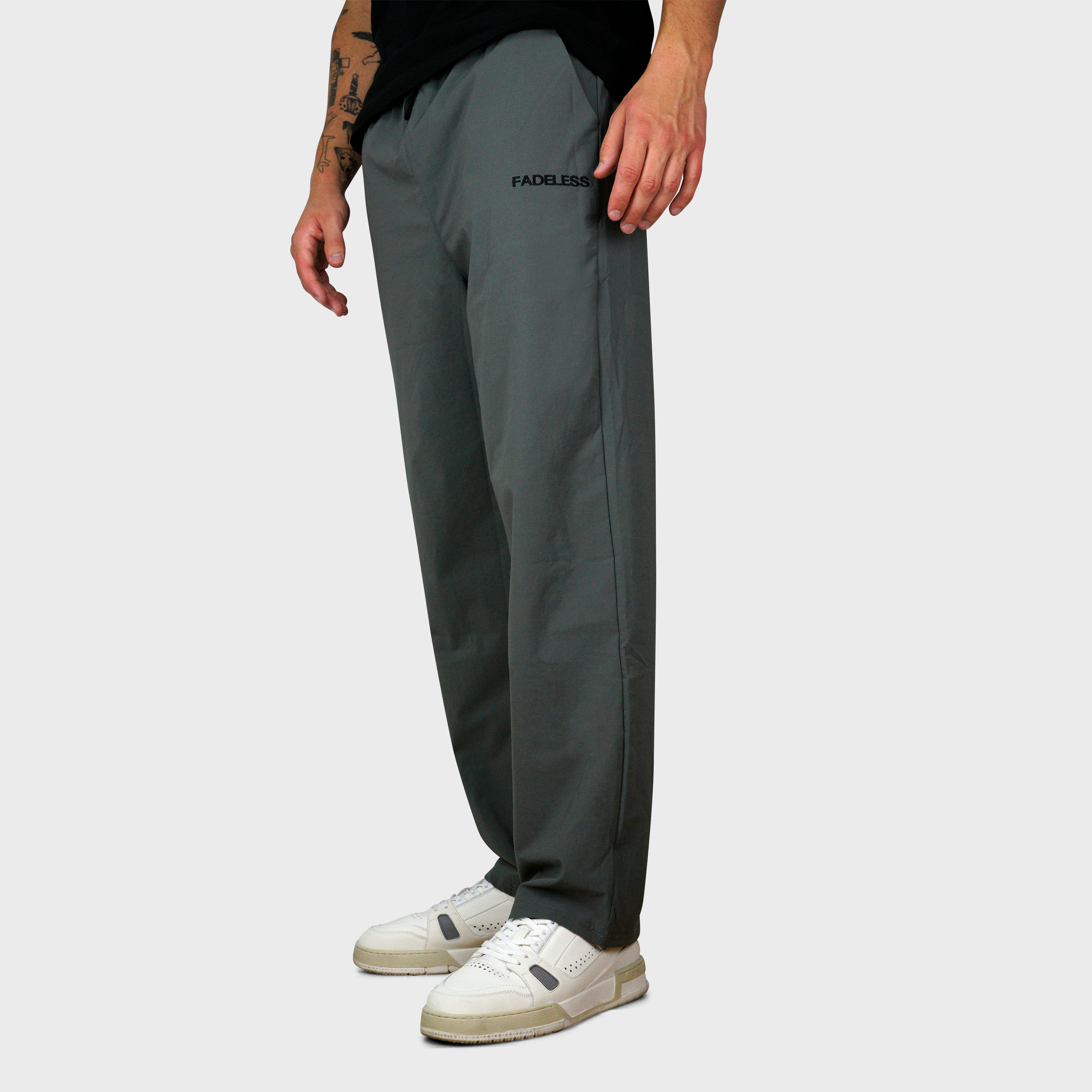 TRACK PANTS - GRÅ