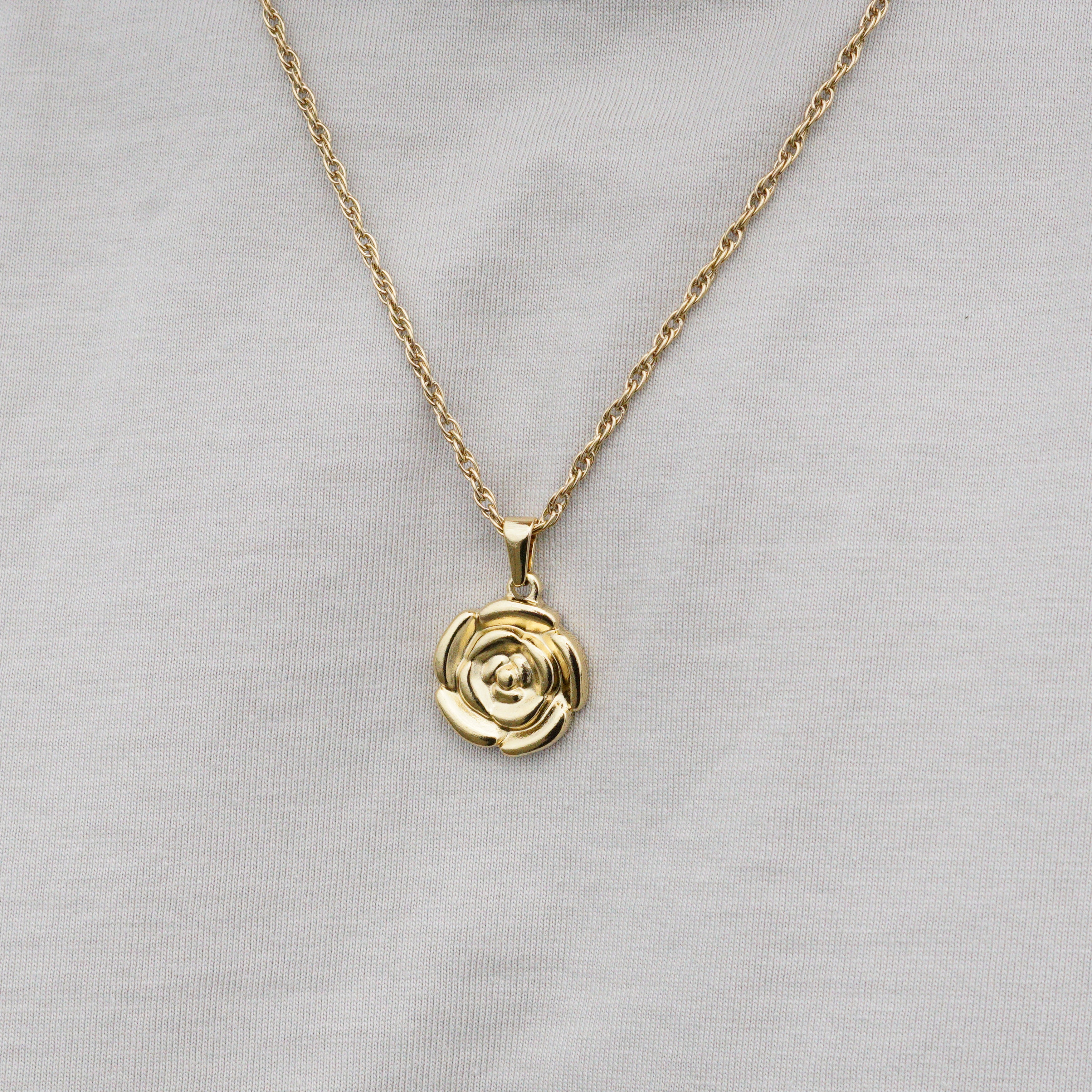 ROSEHEAD HALSBAND - GULDTON