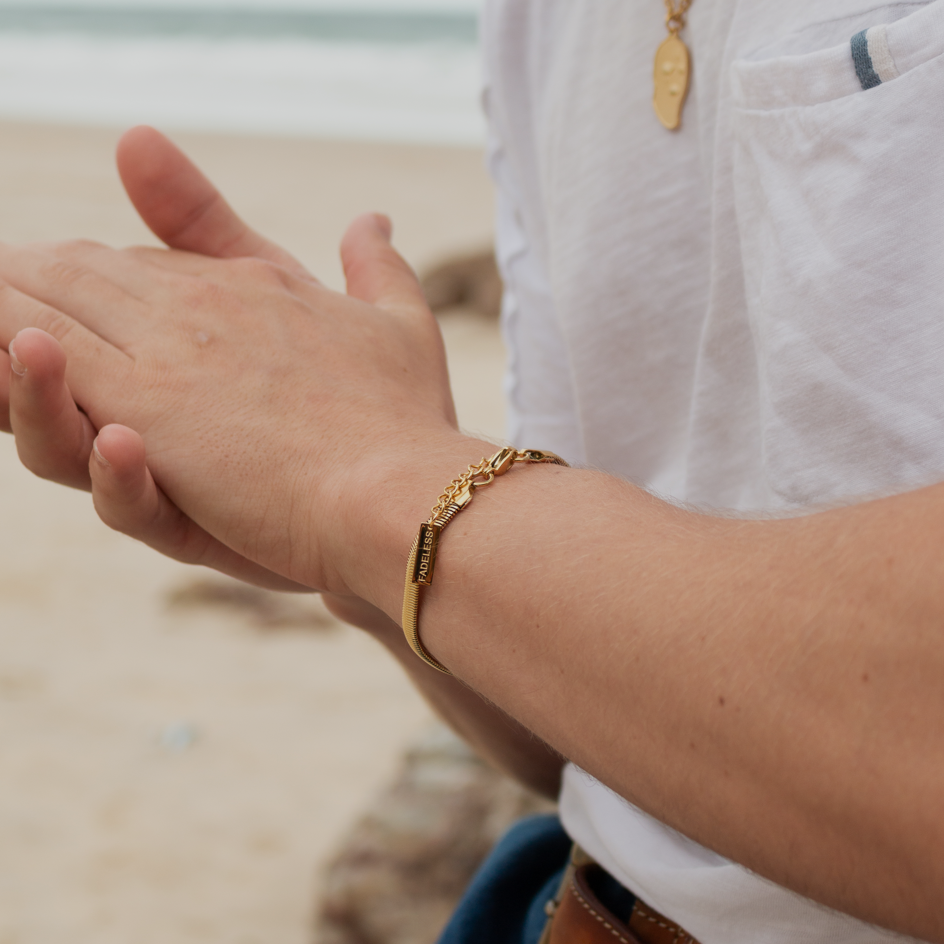 ROME BRACELET - GOLD TONE