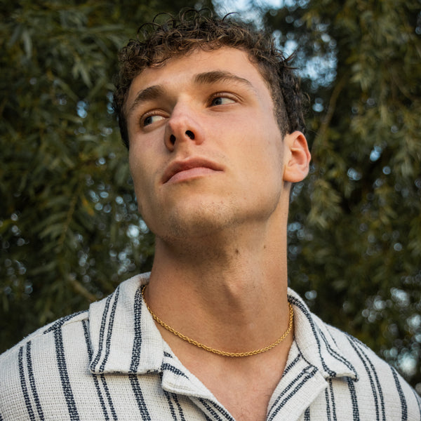 Rope Chain - 18k Guldbelagt