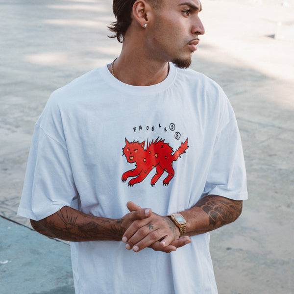 Cat Tee - Oversized fit
