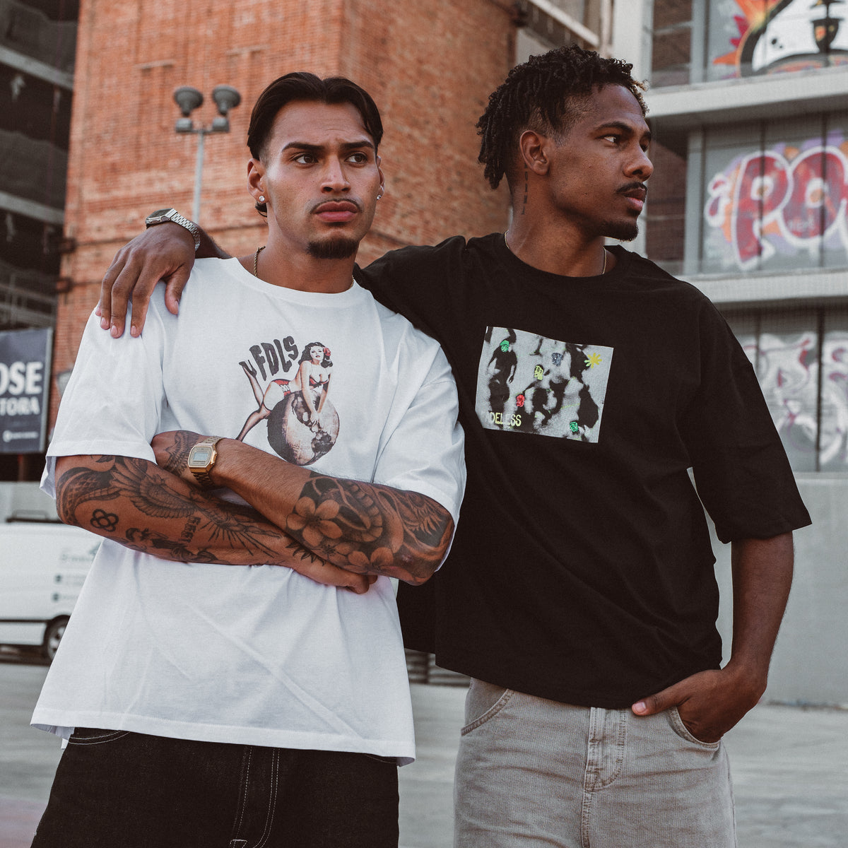 World Tee - Oversized Box fit