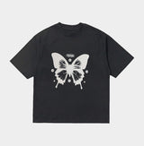 Butterfly Tee White - Box Fit