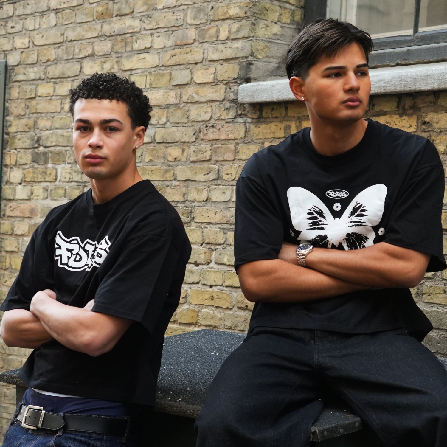 FDLSS Tee White - Box Fit