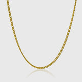 Curb Chain - 18k Guldbelagt