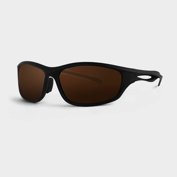 Lumina Walnut - Sportssolbriller Brun