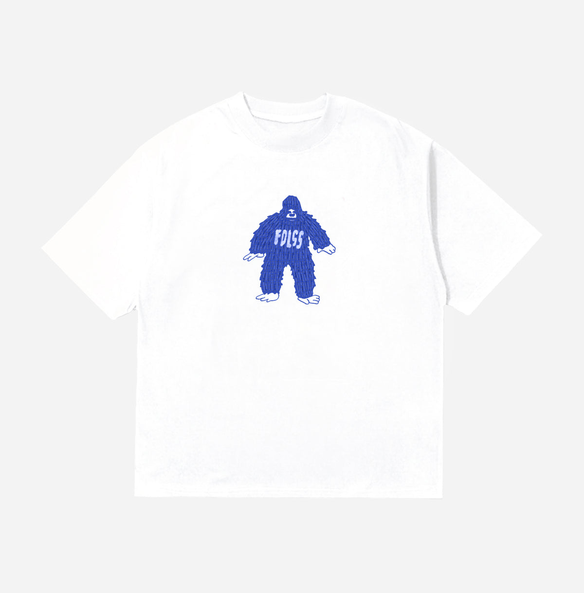 Ray Tee Blue - Oversized Box fit