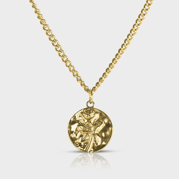 FLOWER HALSKÆDE - GULD