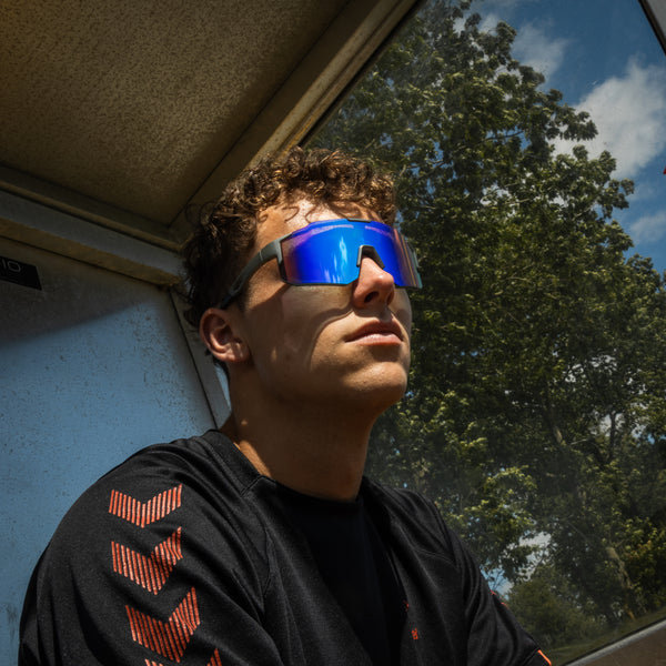 Noire Leafy - Sportsbriller Violet