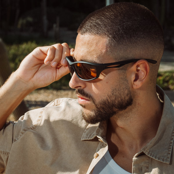 Lumina Walnut - Sportssolbriller Brun