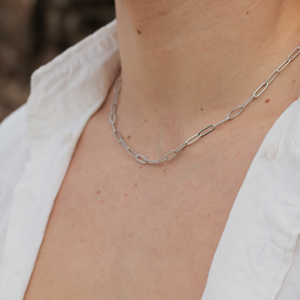 Milano Chain - Sølvfarvet