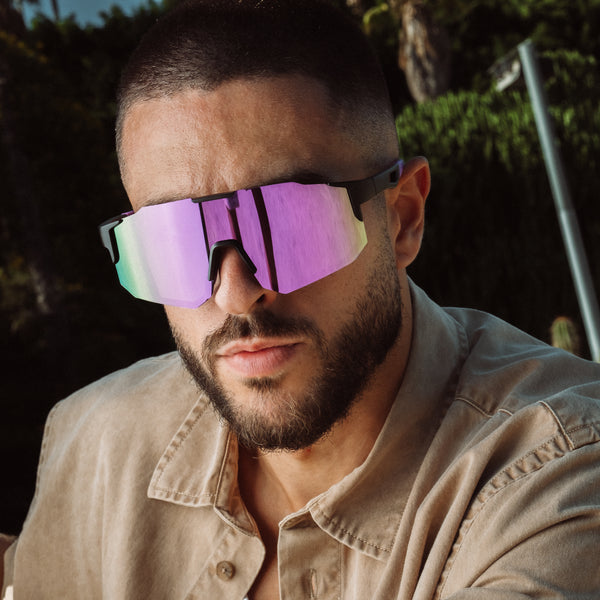 Noire Grape - Sportsbriller lilla