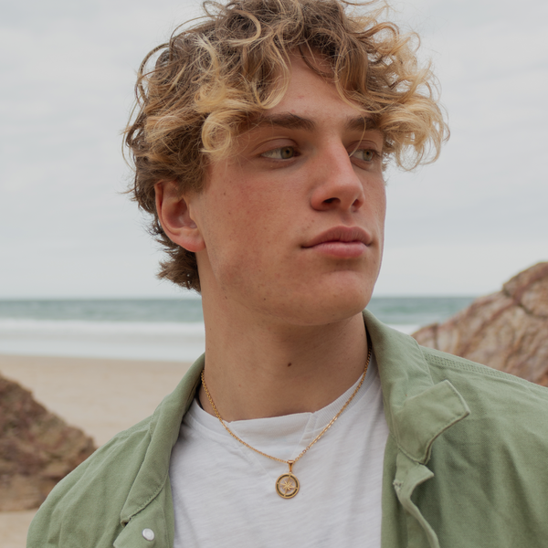GUIDING STAR HALSKÆDE - GULD
