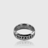 Runes Ring – Nordisk rune ring til mænd rå herrestil