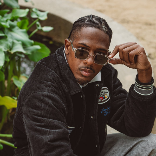 Sean Straw - Solbriller Transparent Grøn