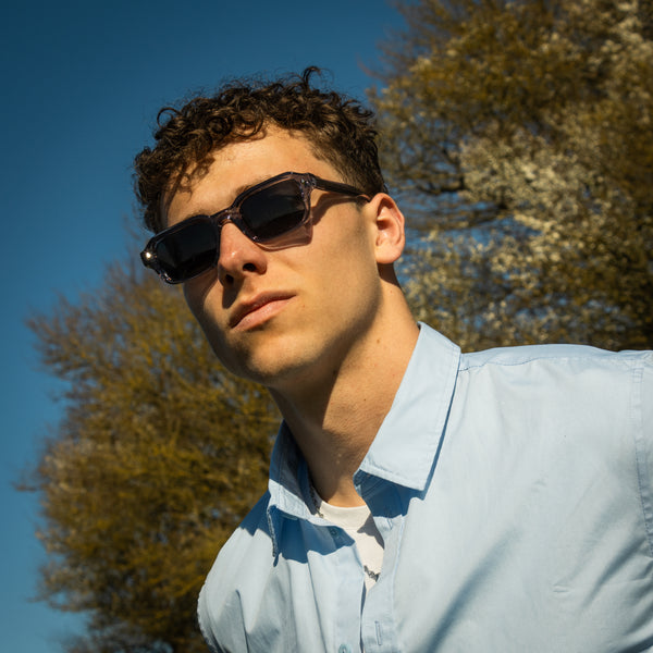 firkantede solbriller herre