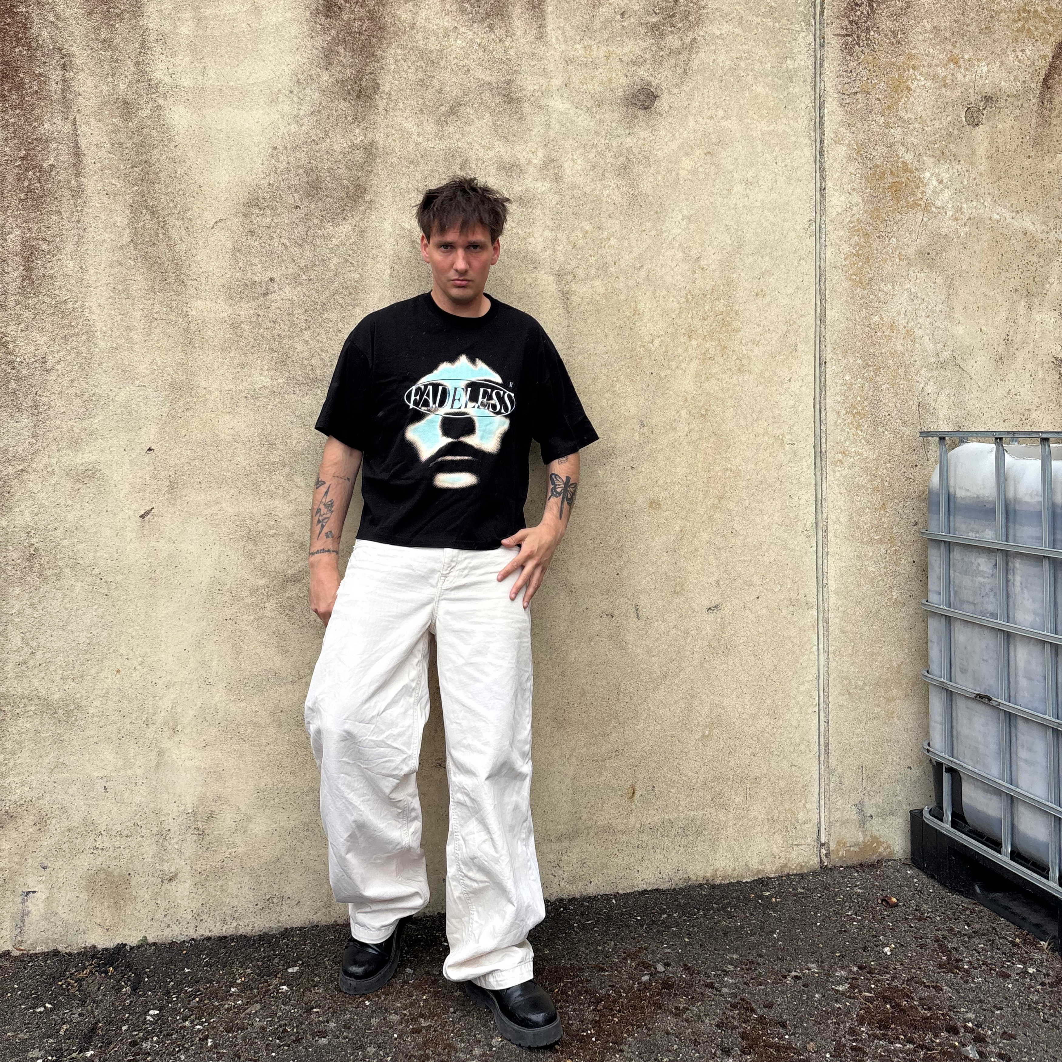 Shadow Tee Pistachio - Box Fit