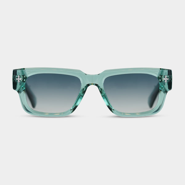 Mintgrønne solbriller Victoria Sky fra Fadeless med gradient glas