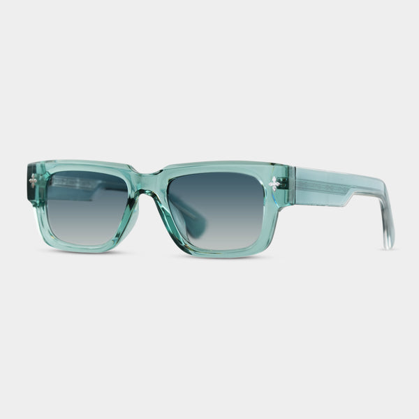 Fadeless Victoria Sky solbriller i transparent mint-grøn med gradient-glas