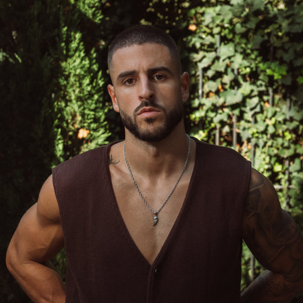 Wing Halskæde - Sølvfarvet