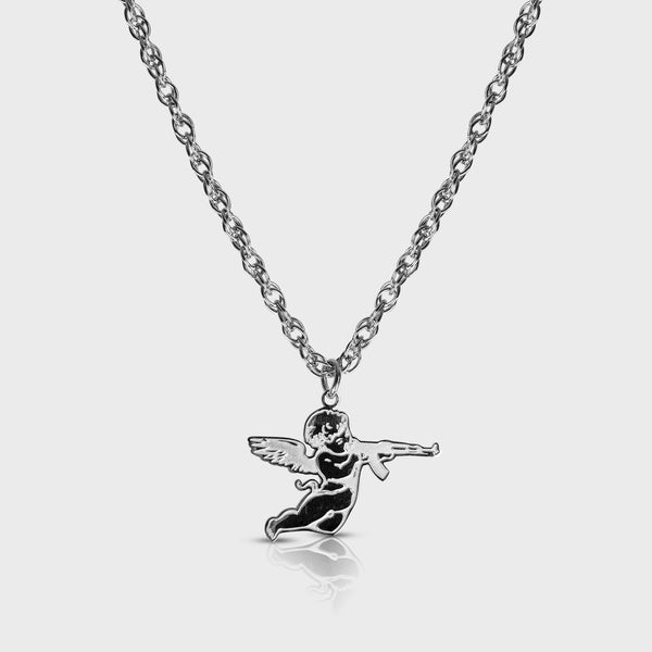 AK-47 ANGEL HALSKÆDE - SØLV