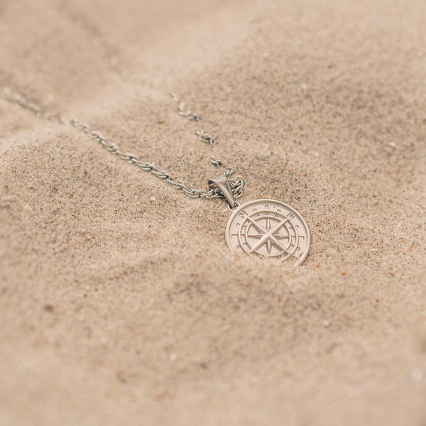 COMPASS HALSKÆDE - SØLV