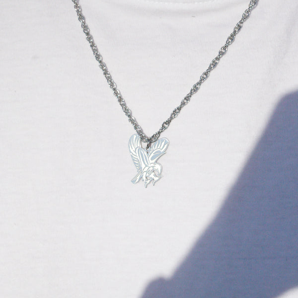 Eagle Halskæde - Sølvfarvet