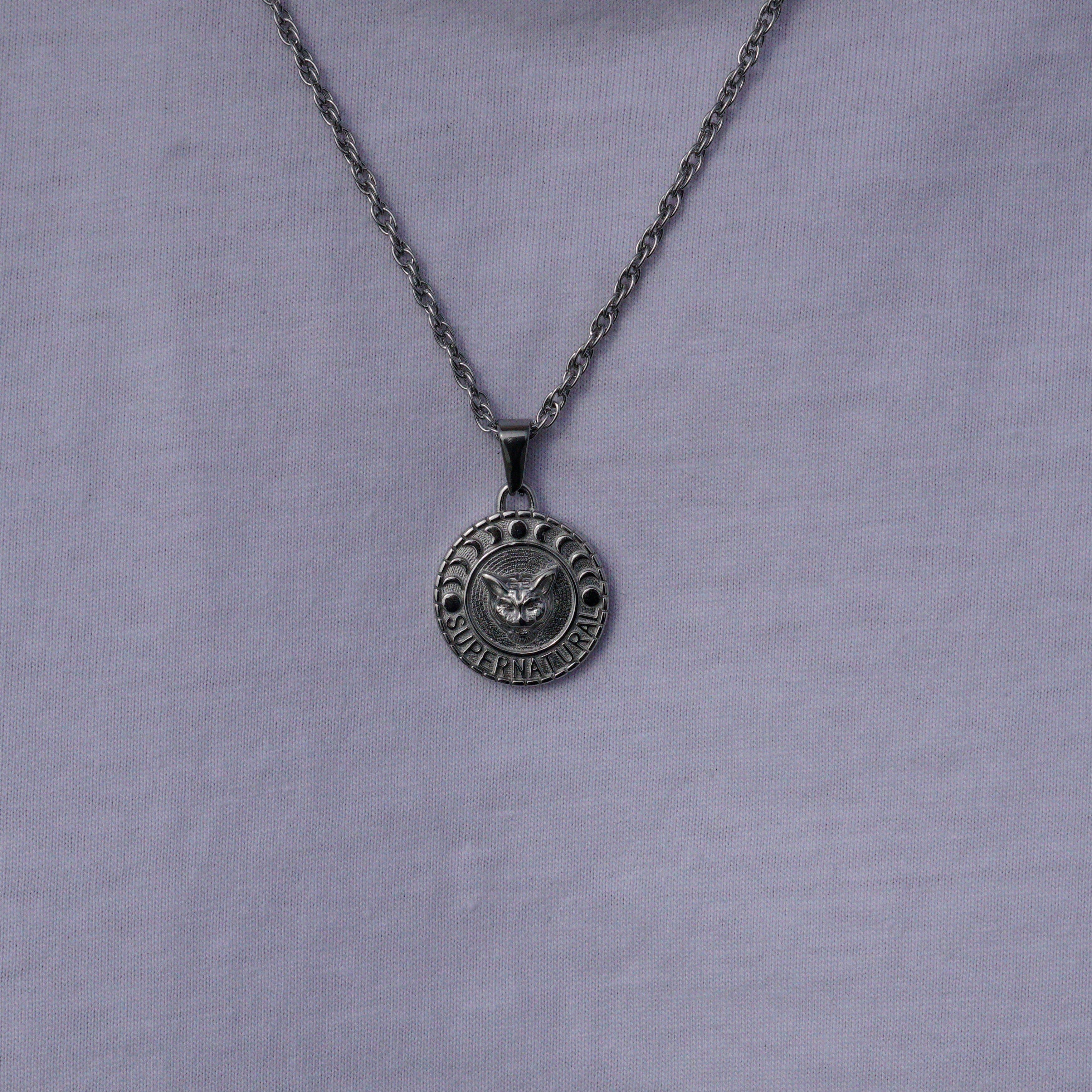 SUPERNATURAL NECKLACE - SILVER TONE