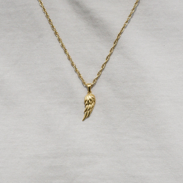 Wing Halskæde - 18k Guldbelagt