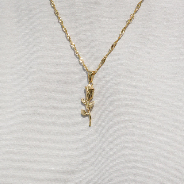 ROSE HALSKÆDE - GULD