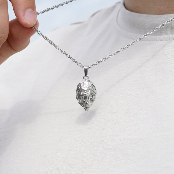Lion Halskæde - Sølv