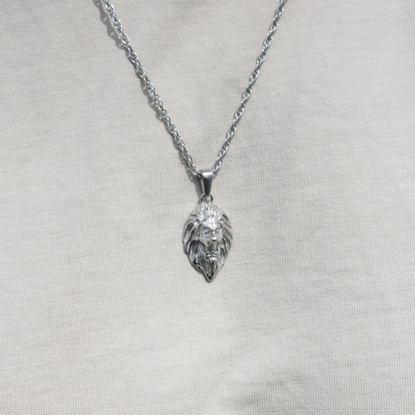 Lion Halskæde - Sølv
