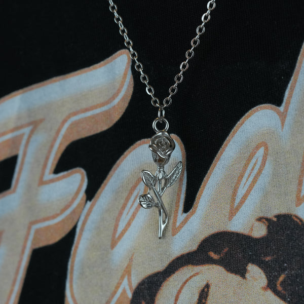 Fleur Halskæde – Elegant sølv halskæde til mænd