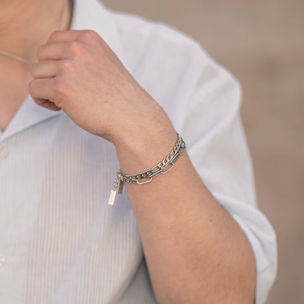 Michigan Armbånd - Sølvfarvet