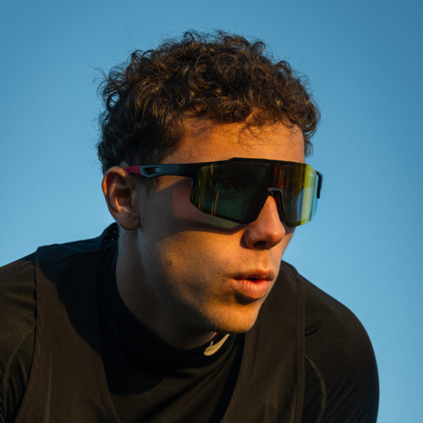 Noire Plum - Sportsbriller Rødsort