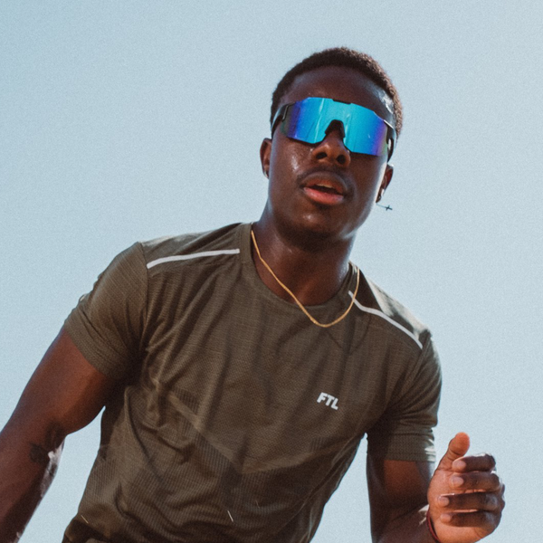 Noire Purplish - Sportsbriller Blå