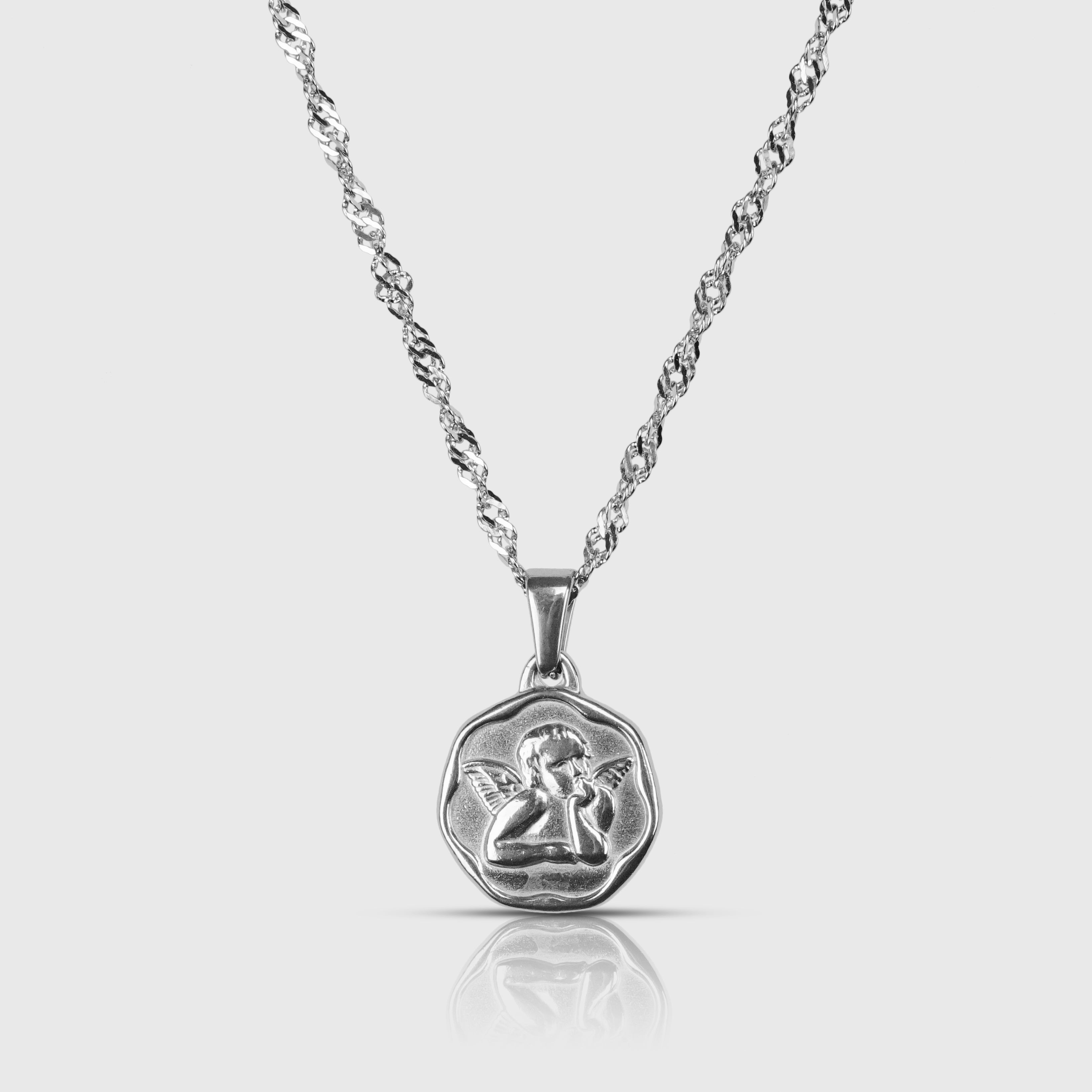 AMOR NECKLACE - SILVER TONE