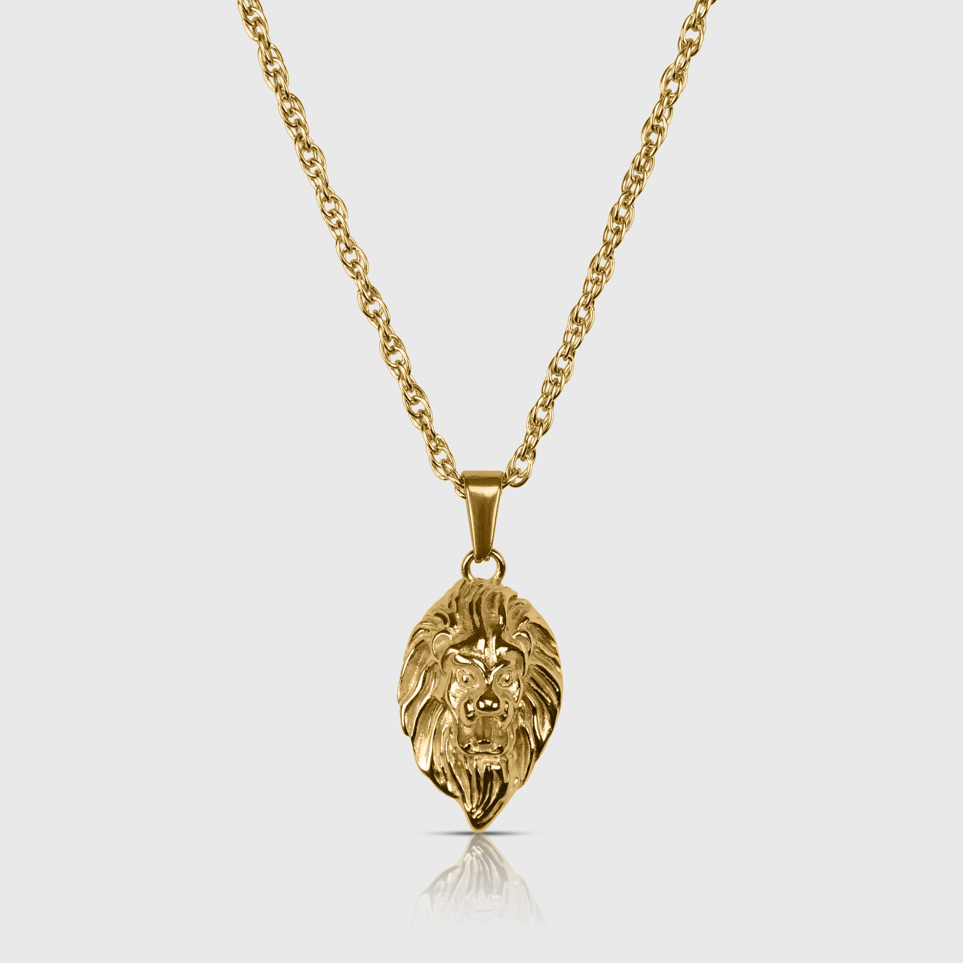 Lion chain clearance gold