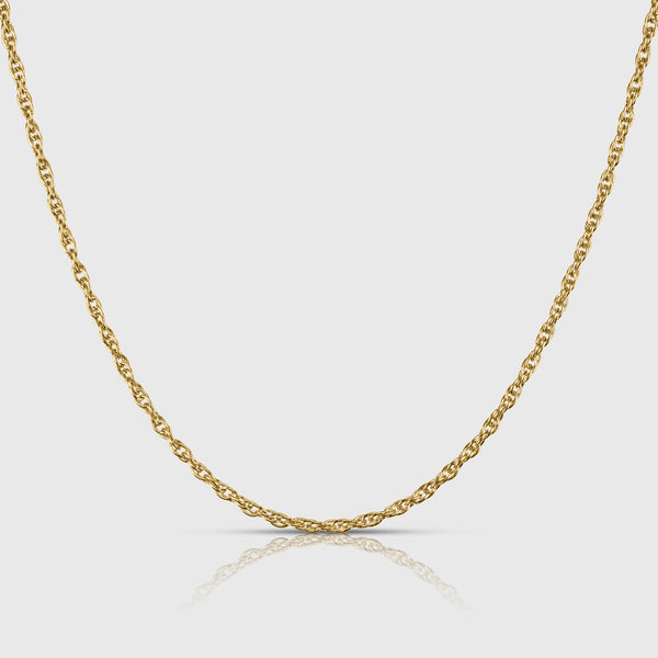Rope Chain - 18k Guldbelagt