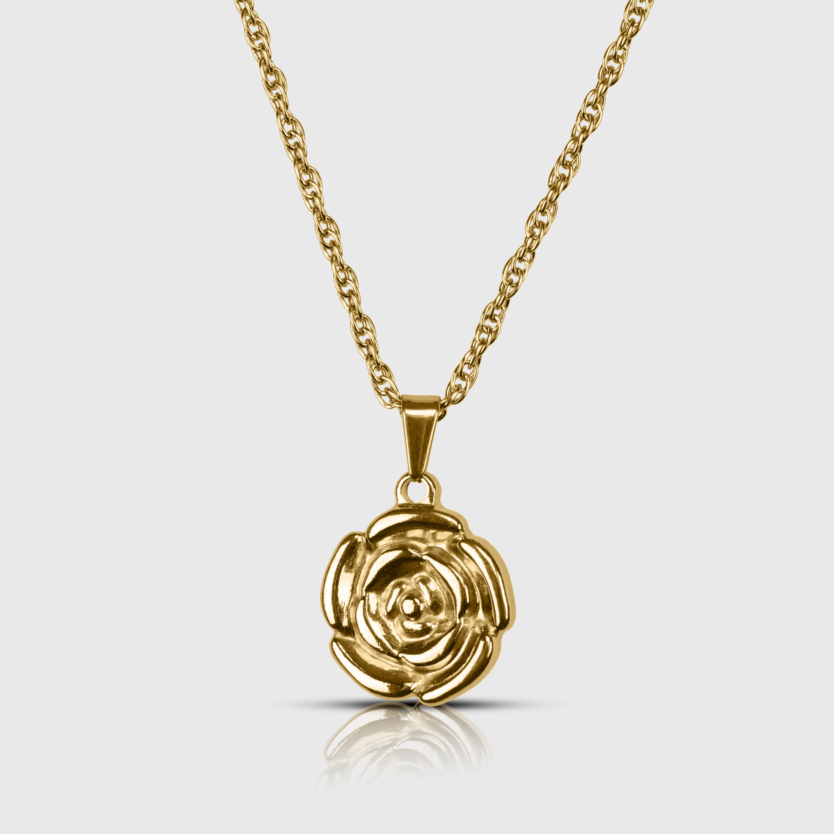 ROSEHEAD NECKLACE - GOLD